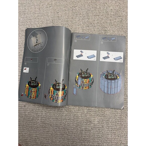 Rare LEGO Orchid (10311) Botanical Collection, Instruction Manual Book Only - Picture 3 of 3